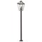 Z-Lite Talbot 4 Light Outdoor Post Mounted Fixture, Oil Rubbed Bronze And Seedy 579PHXLXS-536P-ORB - alternate 3